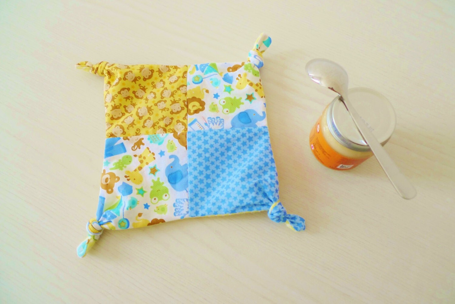 teething blanket PDF sewing pattern Basic Baby III cloth