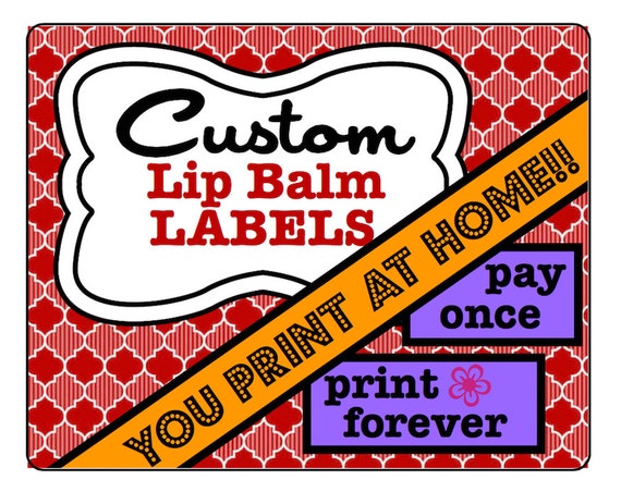 Lip Balm Labels - Vistaprint