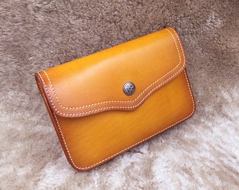 Retro leather shoulder bag,little leather bag,handmade leather goods,leather crossbody bag