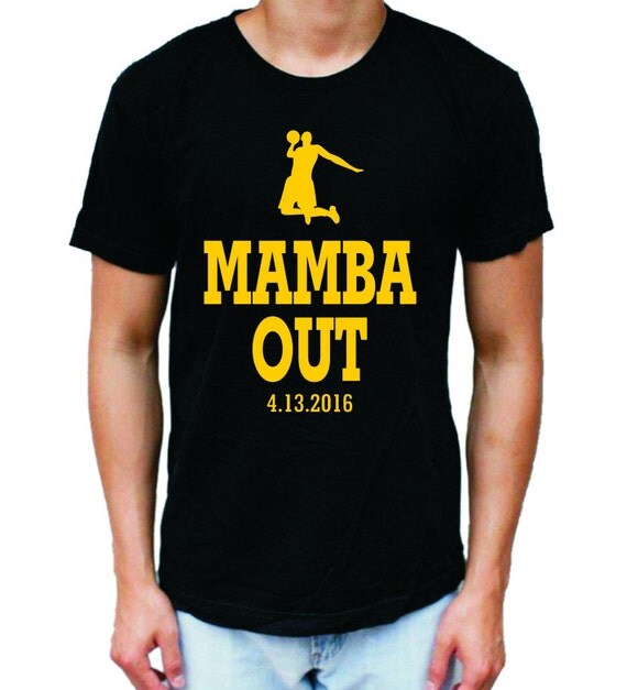 kobe mamba out shirt