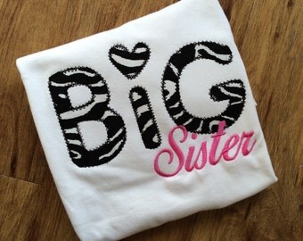 Big Sister Shirt, Matching Sister Shirts, Purple Sister Shirt, Older Sister Shirt, Pregnancy reveal shirt