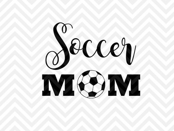 Download Soccer Mom SVG and DXF Cut File PNG by KristinAmandaDesigns
