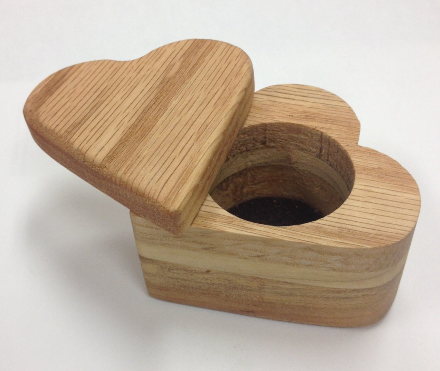 Handmade Wooden Heart Trinket Box