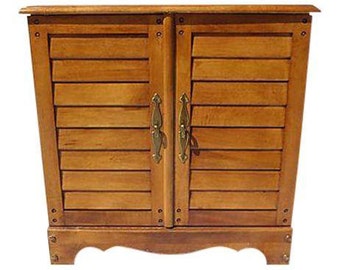 SALE! Org 395.00 Vintage Cherry Wood File Cabinet in excellent condition, 17" L x 23" W x 23" H