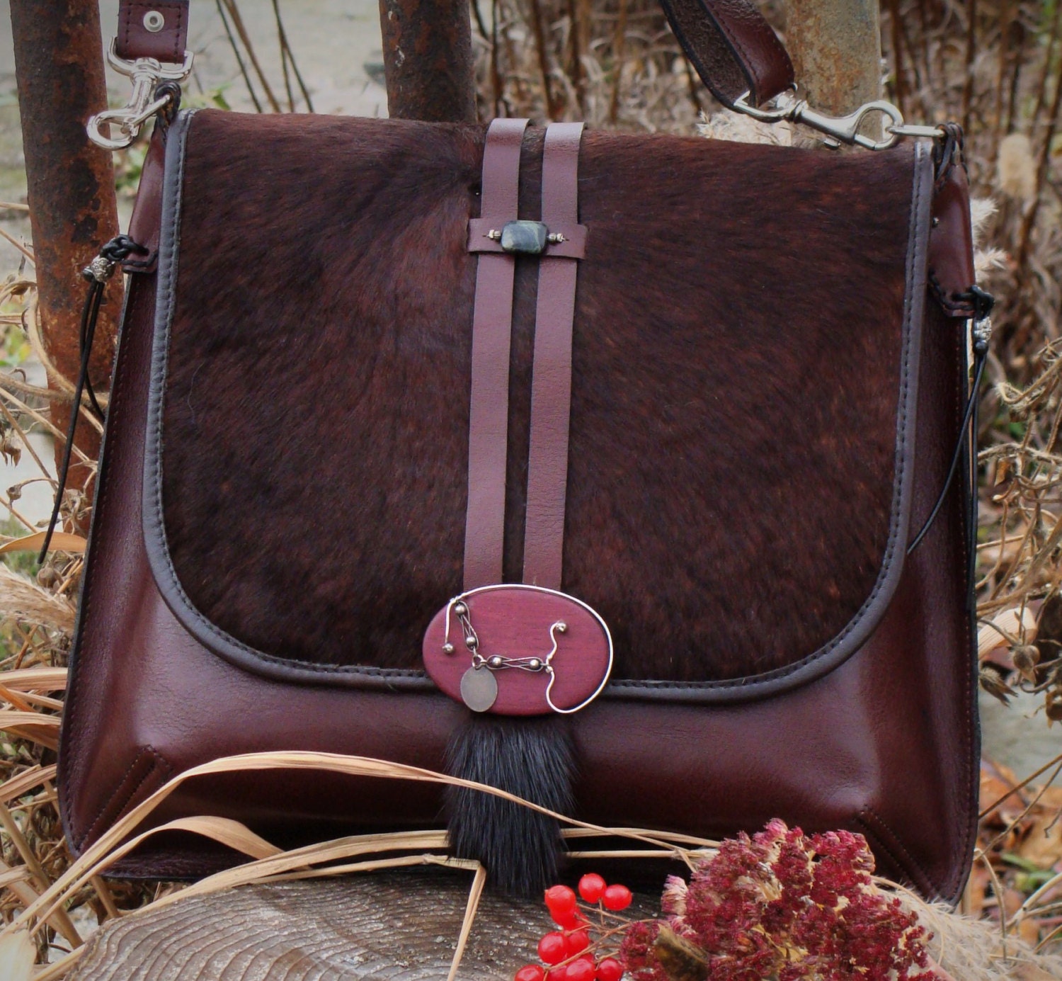 Exclusive hand made luxurious women leather handbag handmade