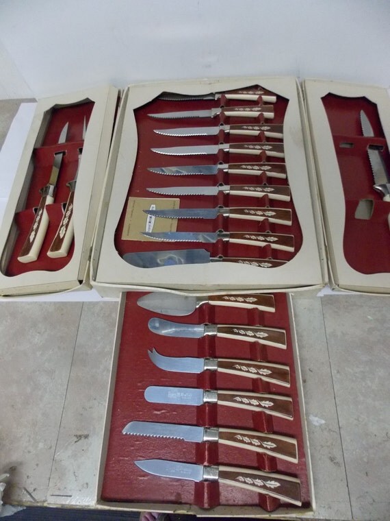 Regent Sheffield English Blades Stainless 18 Pc Knife Set