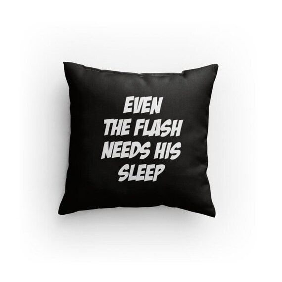 The Flash Custom Pillow 14 x 14 NOT a Cover