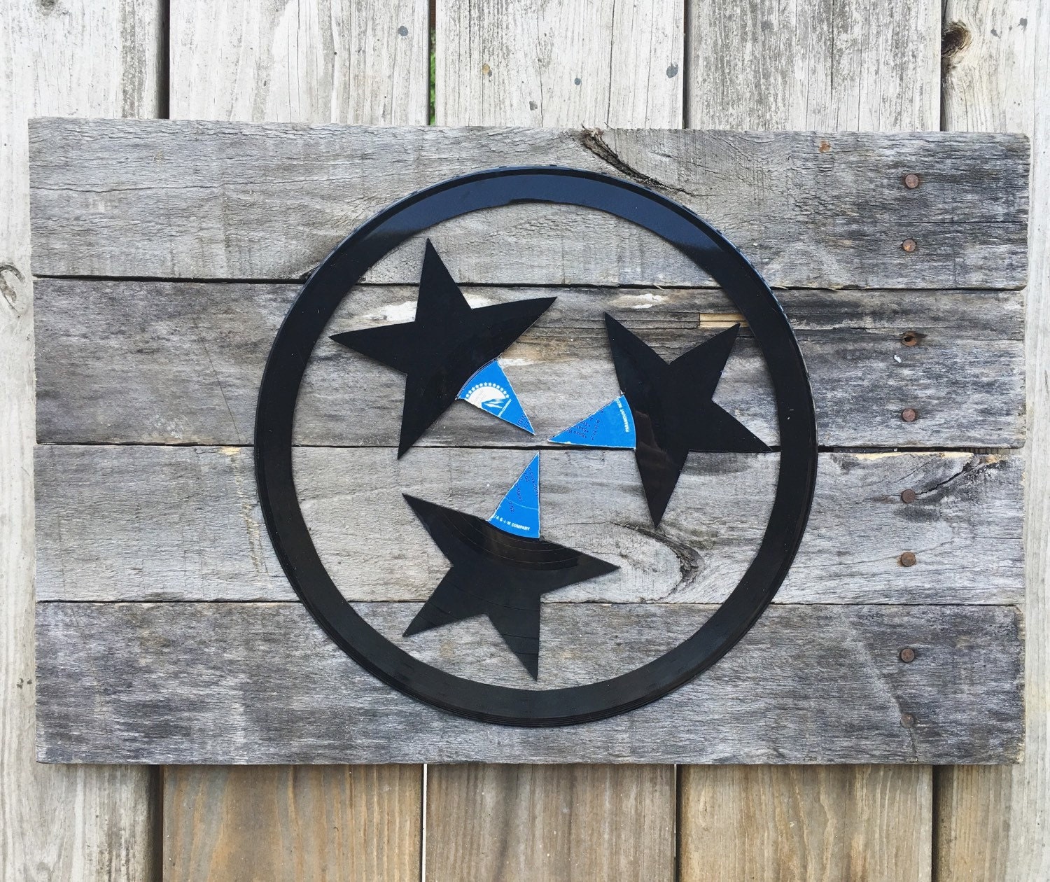 Tennessee State Flag Vinyl Cutout