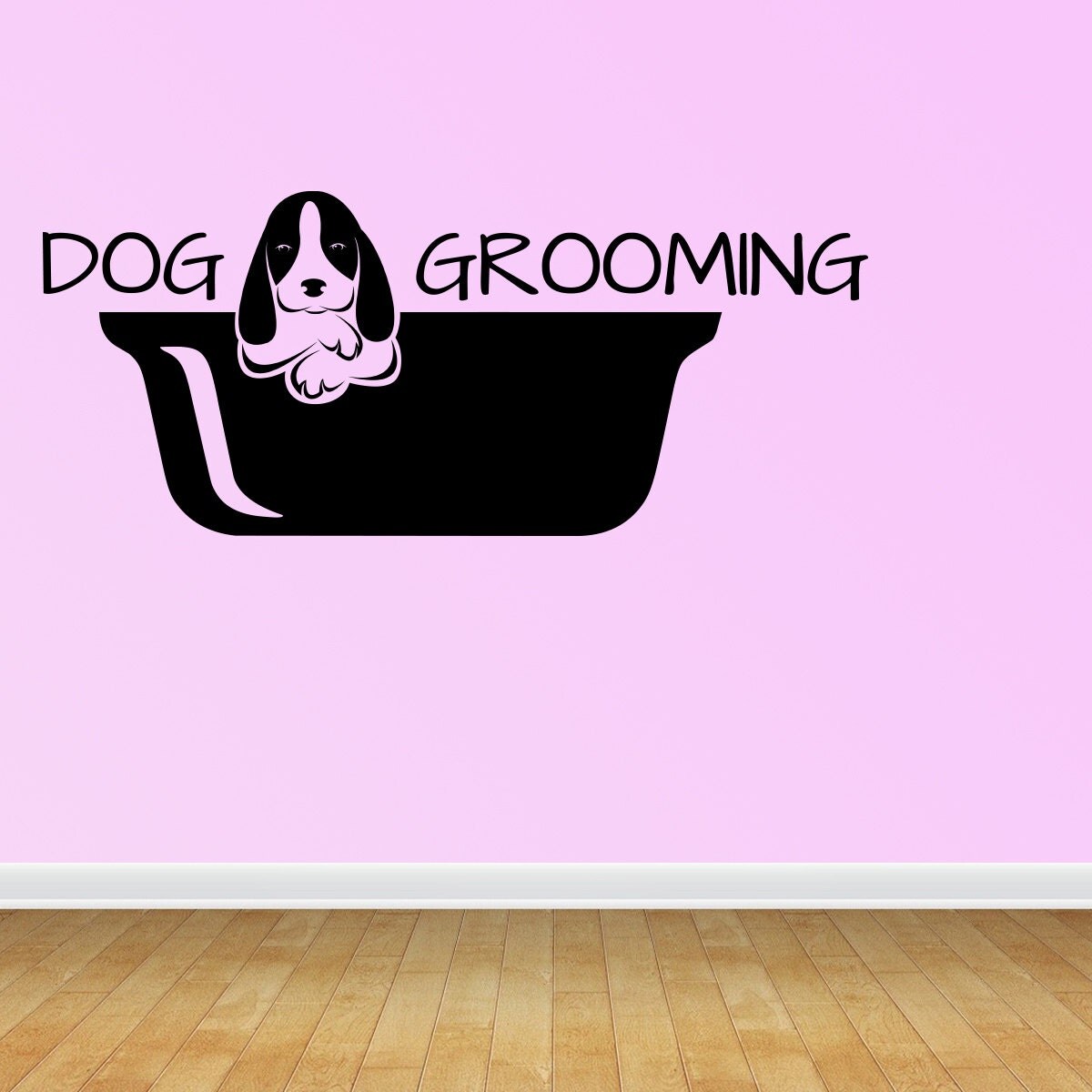 Wall Decal Quote Dog Grooming Wall Decal Pet Grooming Salon