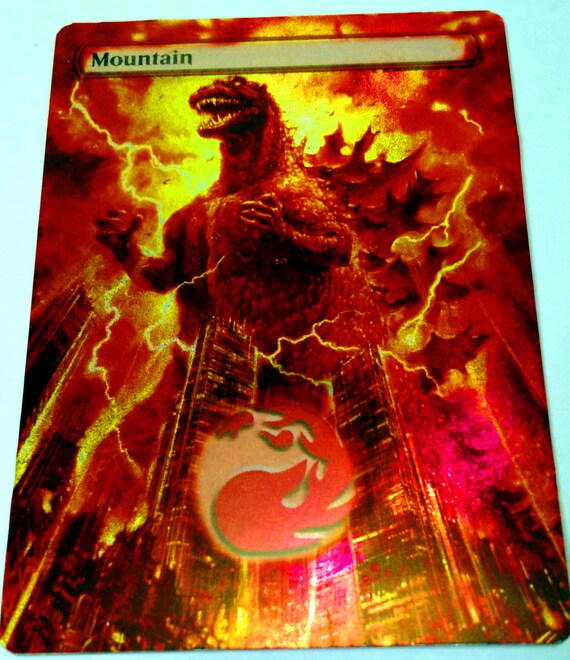 Mtg Godzilla Cards List Ikoria Godzilla cards MTG ALL FOIL 11 card lot English For a
