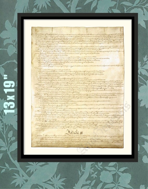 us constitution 2nd page constitution print constitution