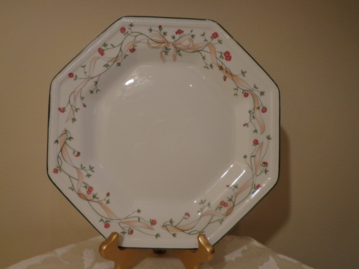 Johnson Brothers Eternal Beau Dinner Plate Octagon Dinner
