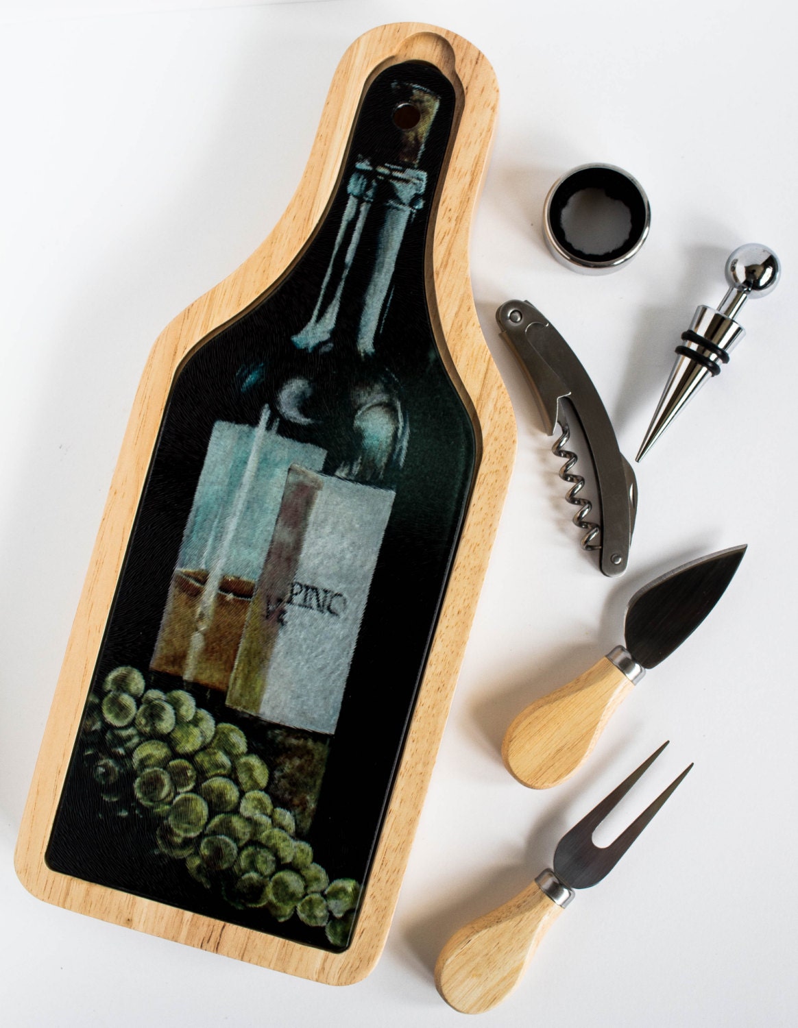 Wine and Cheese Gift Set Barware Wine Set Vino Wine
