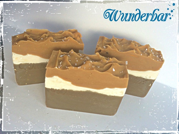 Salted Caramel and Hazelnut Soap