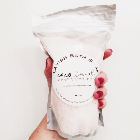 Bath Soak / Bath / Soak / Epsom Salt / Himalayan by CoCoLavish
