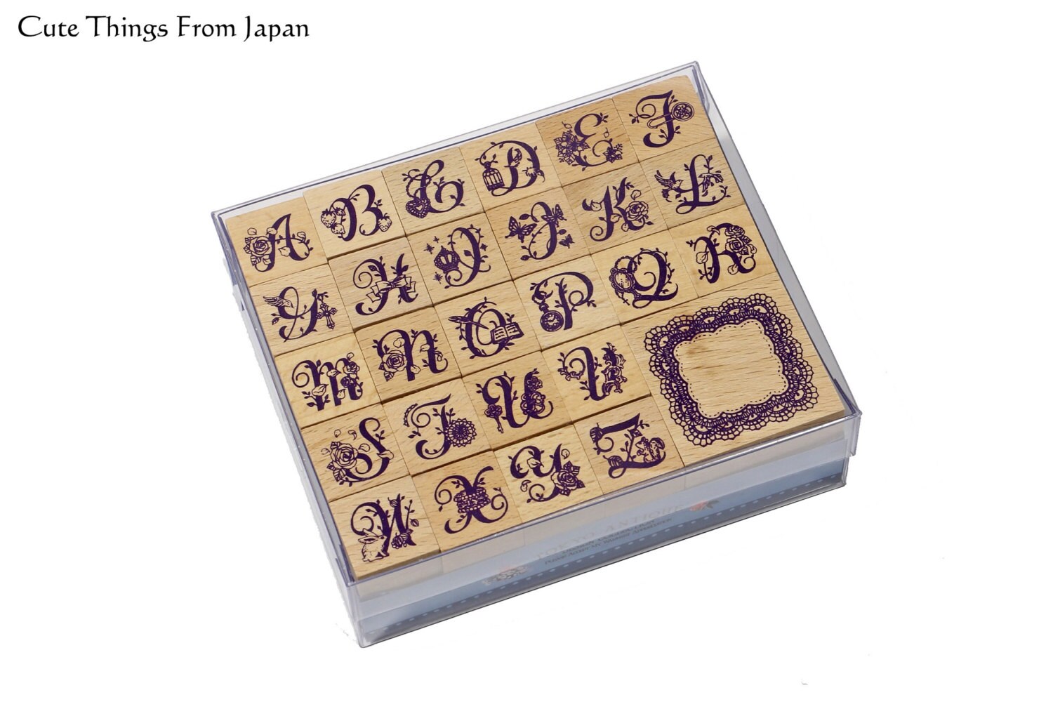 NEW Alphabet Rubber Stamp Set Rubber Stamp Set Planner