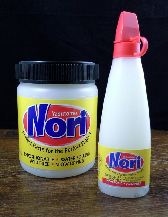 Yasutomo Nori Rice Paste Glue for Tsumami by RochesterTextile