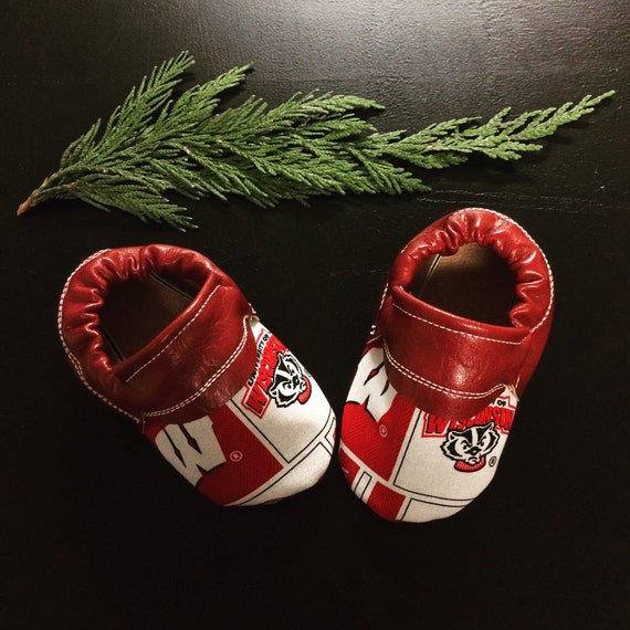 Wisconsin Badger Football Handmade Baby by LiamandIsabella on Etsy