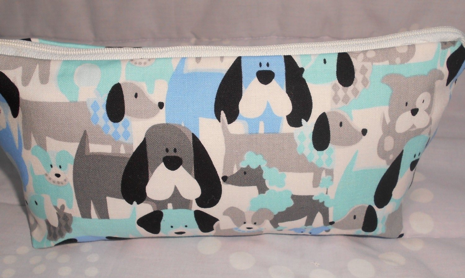 Pencil caseDog pencil caseCute dog pencil by VillageCraftEngland