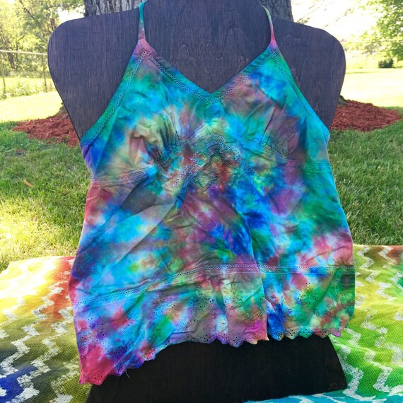 Tie Dye Halter Top Size 0 Tie Dye Halter Up by beachbumtiedye