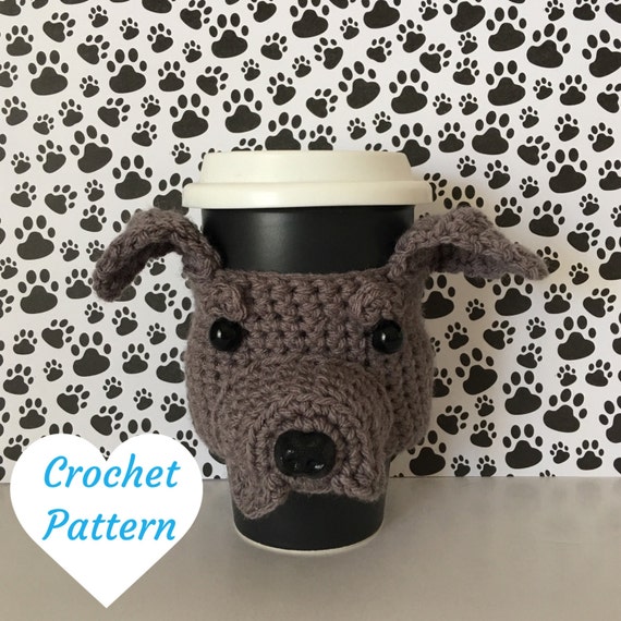 Crochet Dog Pattern Pit Bull Crochet Pattern by HookedbyAngel