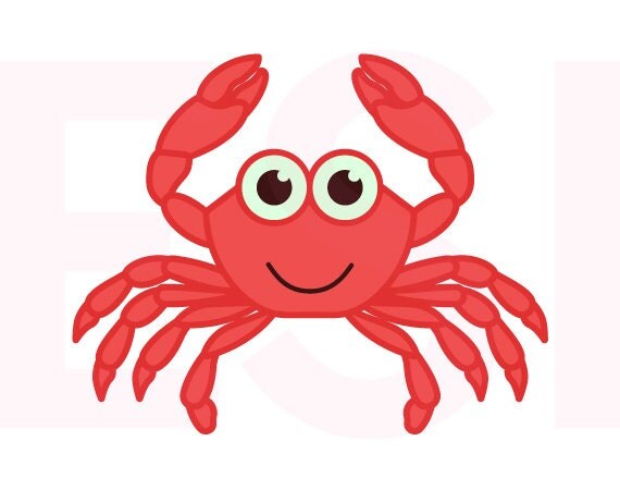 Download Crab svg Nautical svg SVG DXF EPS cutting files for use