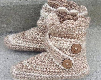 Crochet Slippers, Womens Slippers, Crochet Boots, Boot Slippers, High Top Slippers, Crochet Slipper Boots, Crocheted Slippers, Womens Boots