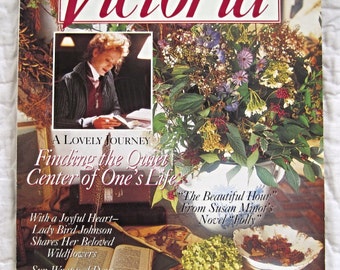 Victoria Magazine Etsy