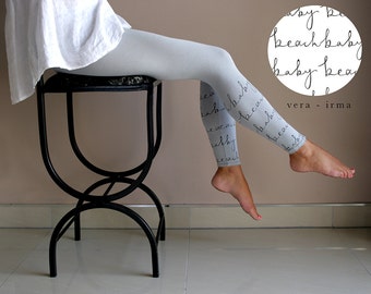 Beach Surfing Pattern Print Women Leggings