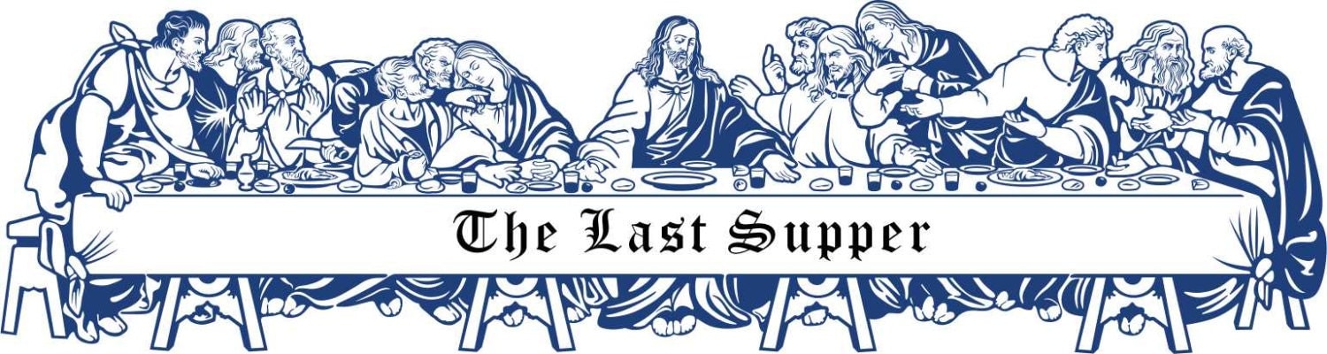 The last supper high quality vector pdf design.print by ...