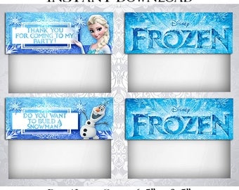 Unique frozen gift wrap related items | Etsy