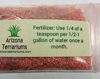 Air Plant fertilizer - 1 Year Supply - 2 Year Supply - 3 Year Supply - 5 Year Supply - 10 Year Supply