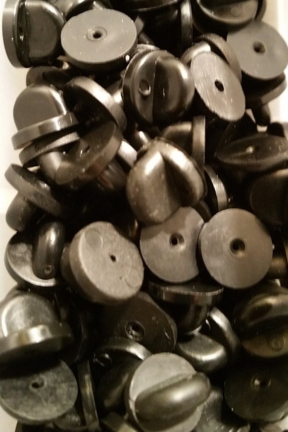 Rubber Pin backs