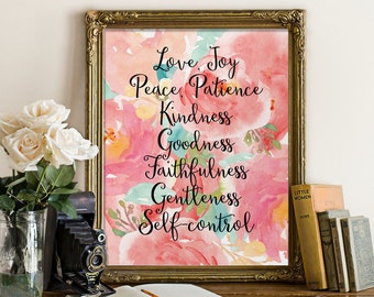 Fruit Of The Spirit Wall Art scripture wall decor galatians 5 fruit of the spirit bible Fruit Of The Spirit Wall Art scripture wall decor galatians 5 fruit of the spirit bible