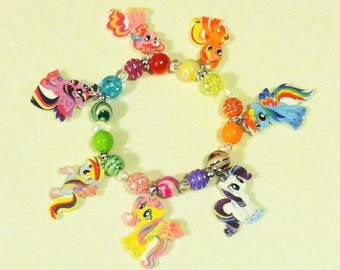 My Little Pony Charm Bracelet My Little Pony by Made4UBySisters2