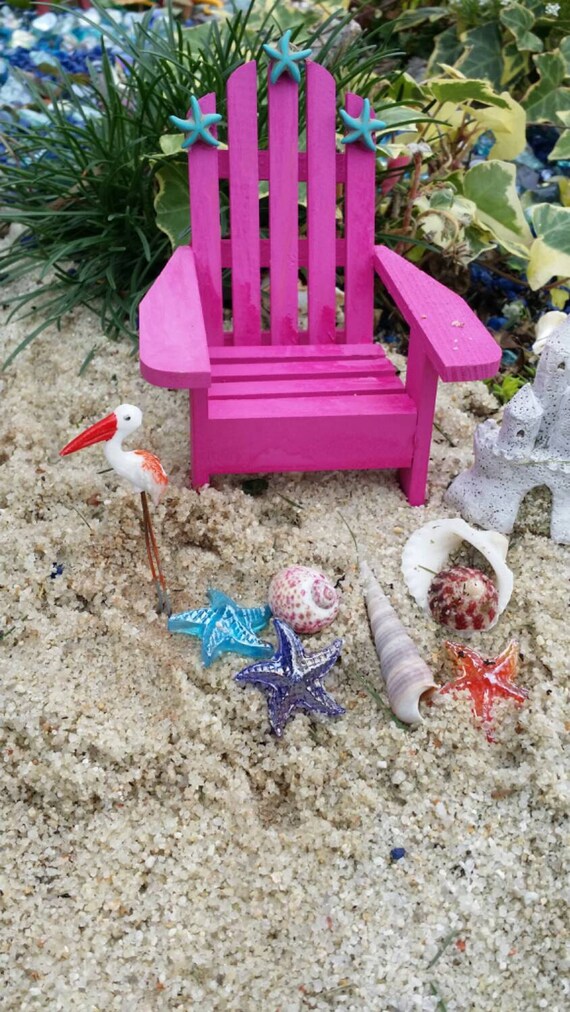 Fairy Garden Adirondack Chair Fairy Garden by MagikalFairyland