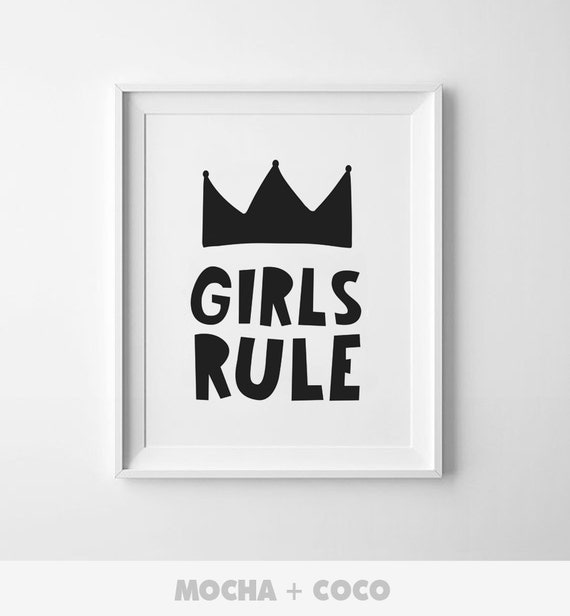 36+ Girls Rule Poster Background