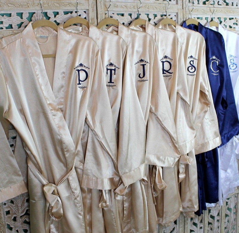 bridal party robes set of 6