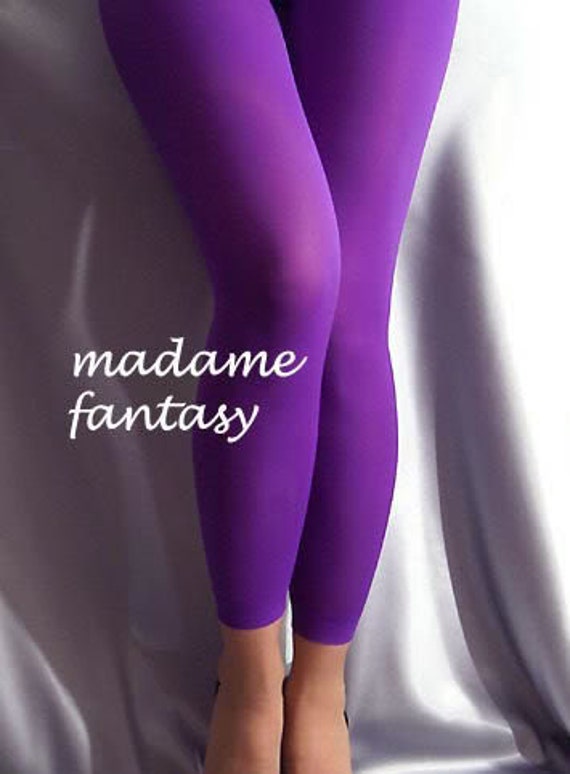 purple spandex pants