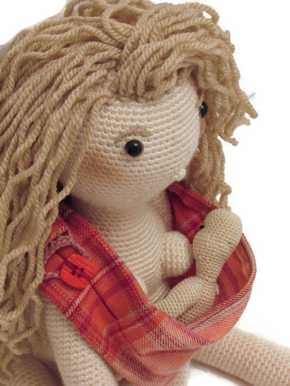 Giving birth NursingBreastfeeding doll by AvivasHandMadeGifts