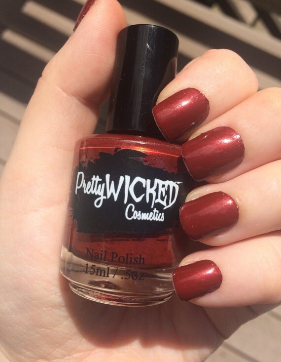 Blood Red Nail Polish Jezebel Polish Red Nail Polish
