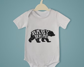 Baby Bear Onesie - Newborn Gift - Babyshower Babybear Mamabear Expecting Moms Gifts