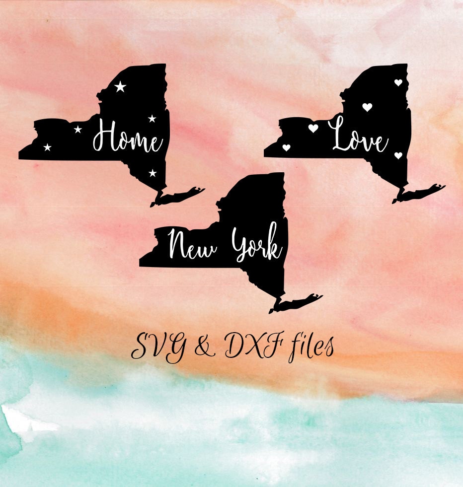 Download New York State SVG cut filesNew York Map Home Patriotic