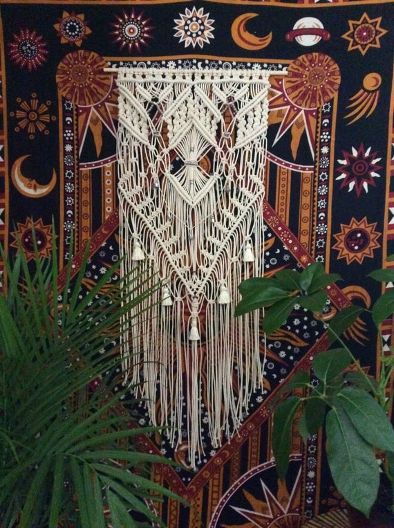 Large Macrame Wall Hanging Tapestry Woven Wall Hanging Boho