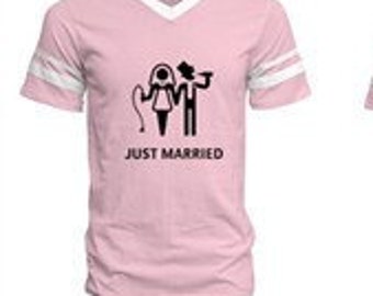 just married shirts walmart