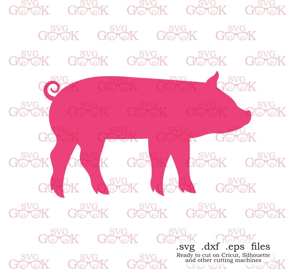 Download Pig SVG cut file for Cricut Silhouette Brother and other ...