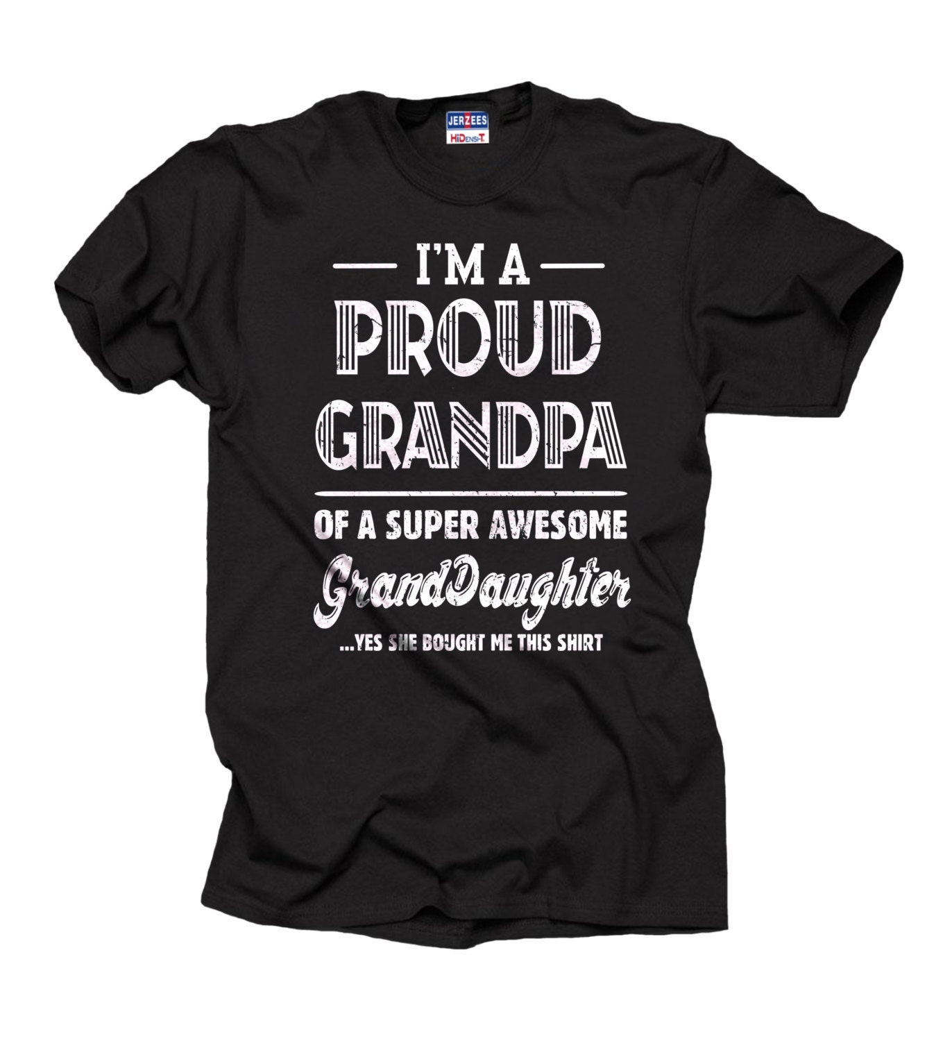 Download Father's Day Gift T-Shirt Proud Grandpa Tee Shirt
