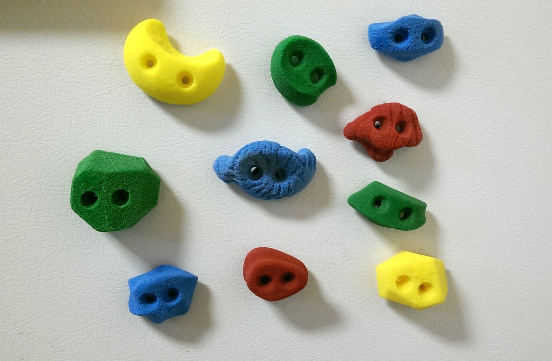 Rock Climbing Set Bright Colors