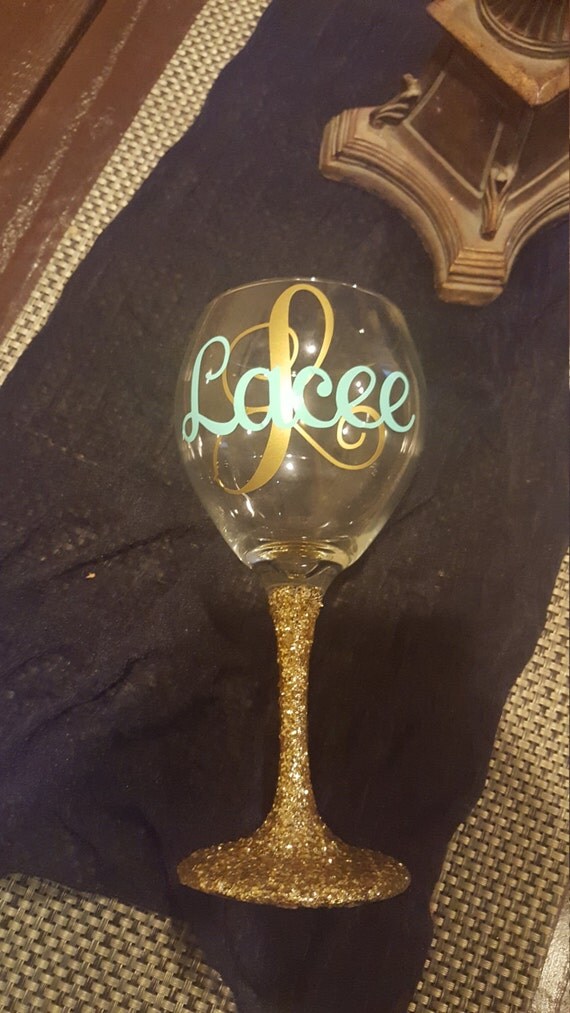 Custom Wine Glasses by TakenJaynes on Etsy