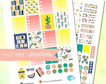 Erin Condren Printable Planner Sticker by blingblingplanner